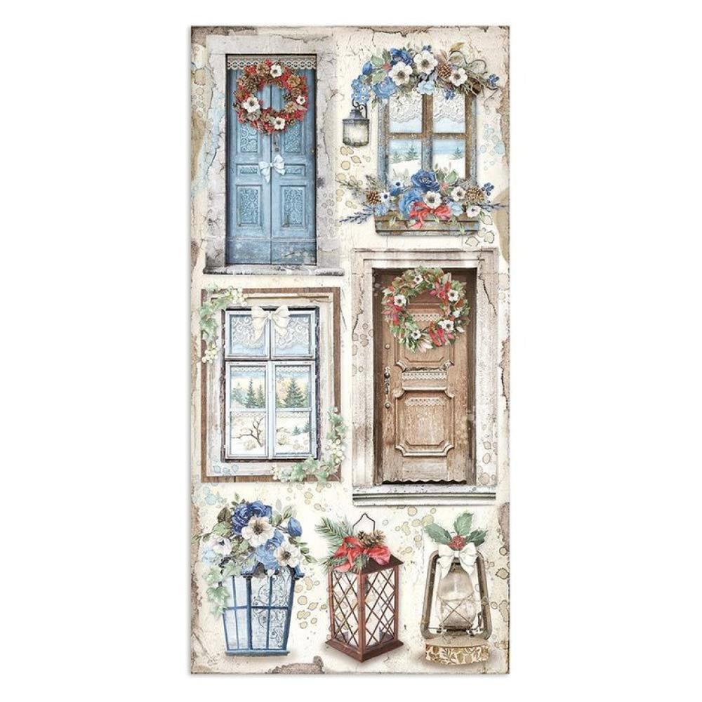 Stamperia Collectable 15x30cm Winter Tales #07