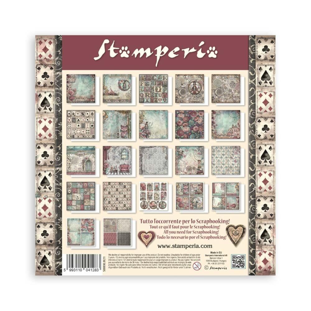SBBXLB21 Stamperia Master of Magic 12x12 MAXI Paper Pad