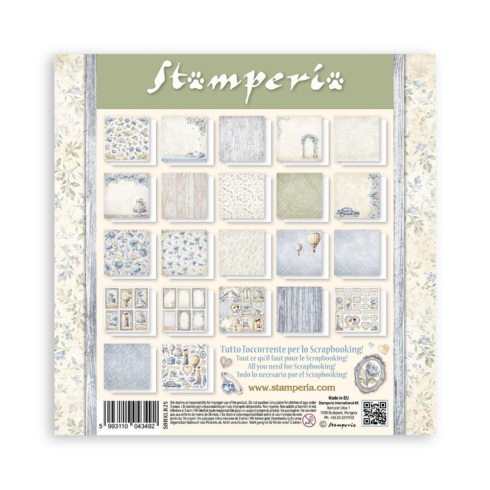 SBBXLB25 Stamperia Timeless 12x12 MAXI Paper Pad