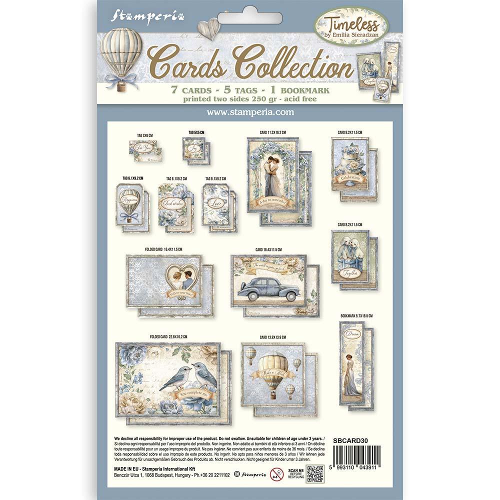 SBCARD30 Stamperia Timeless Cards Collection