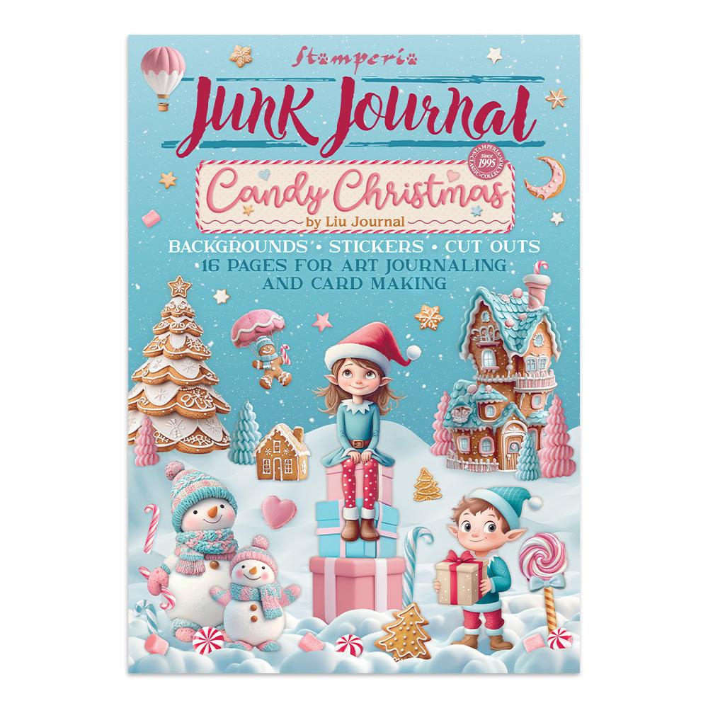 SBJK01 Stamperia Candy Christmas Junk Journal