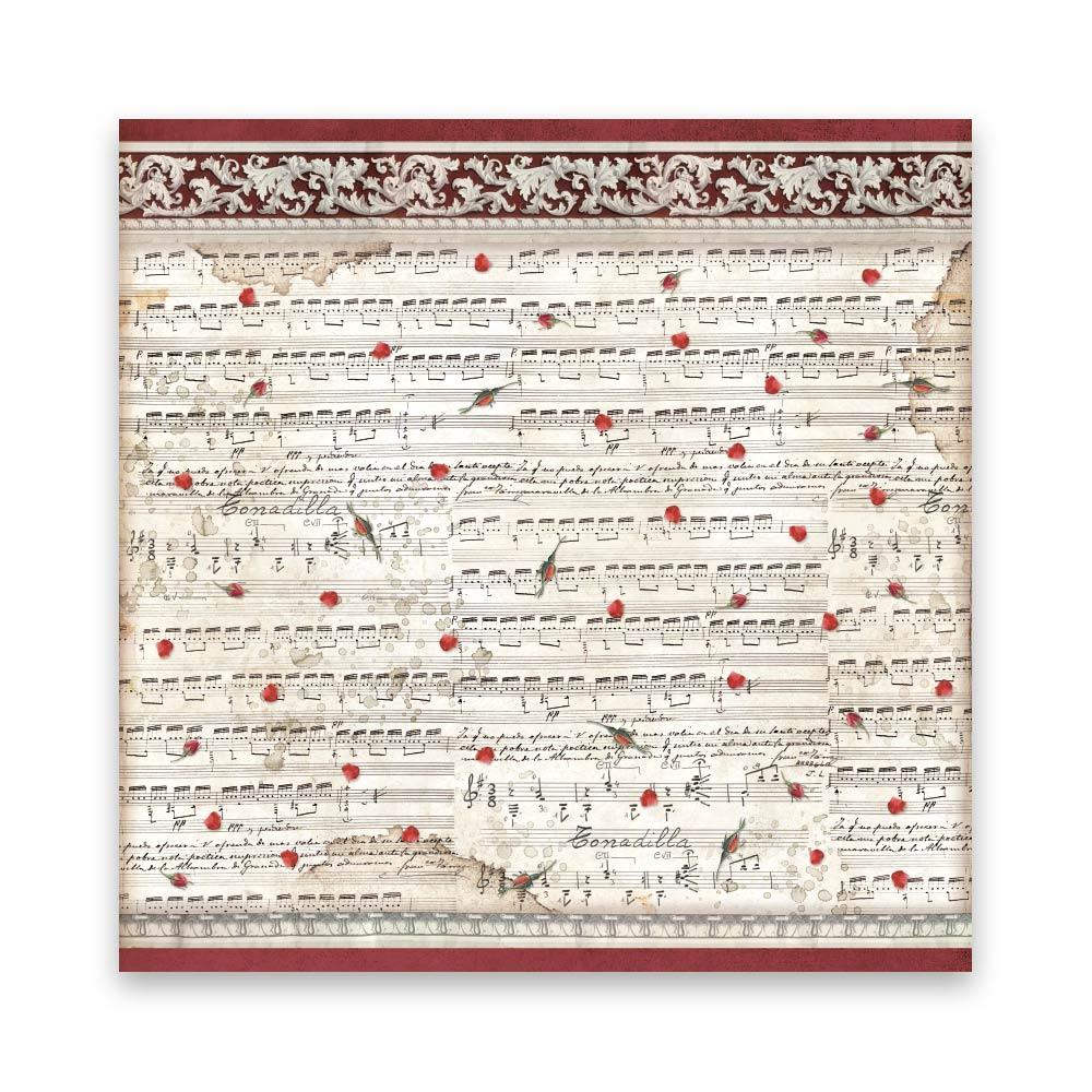 Stamperia Fabric Sheets Desire SBPLT04