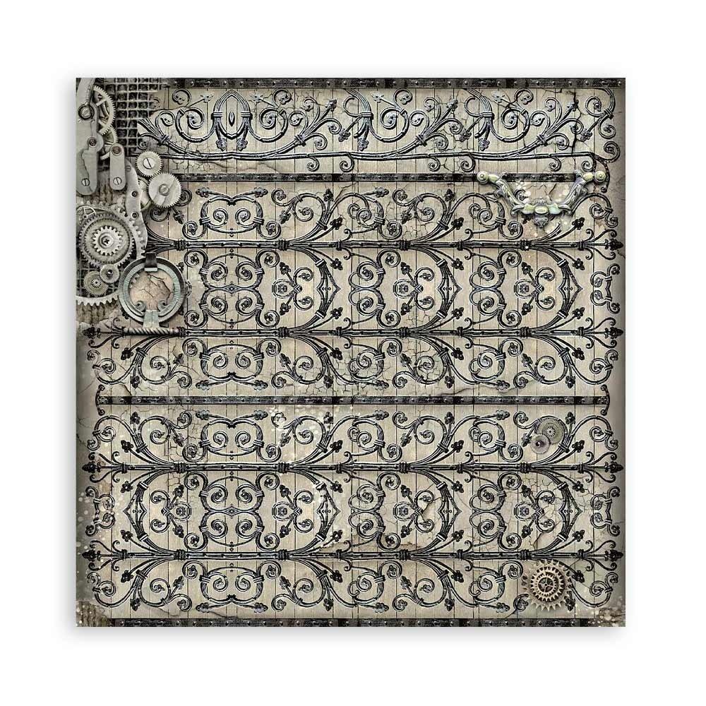 SBPLT10 Stamperia Fabric Sheets Magic Forest