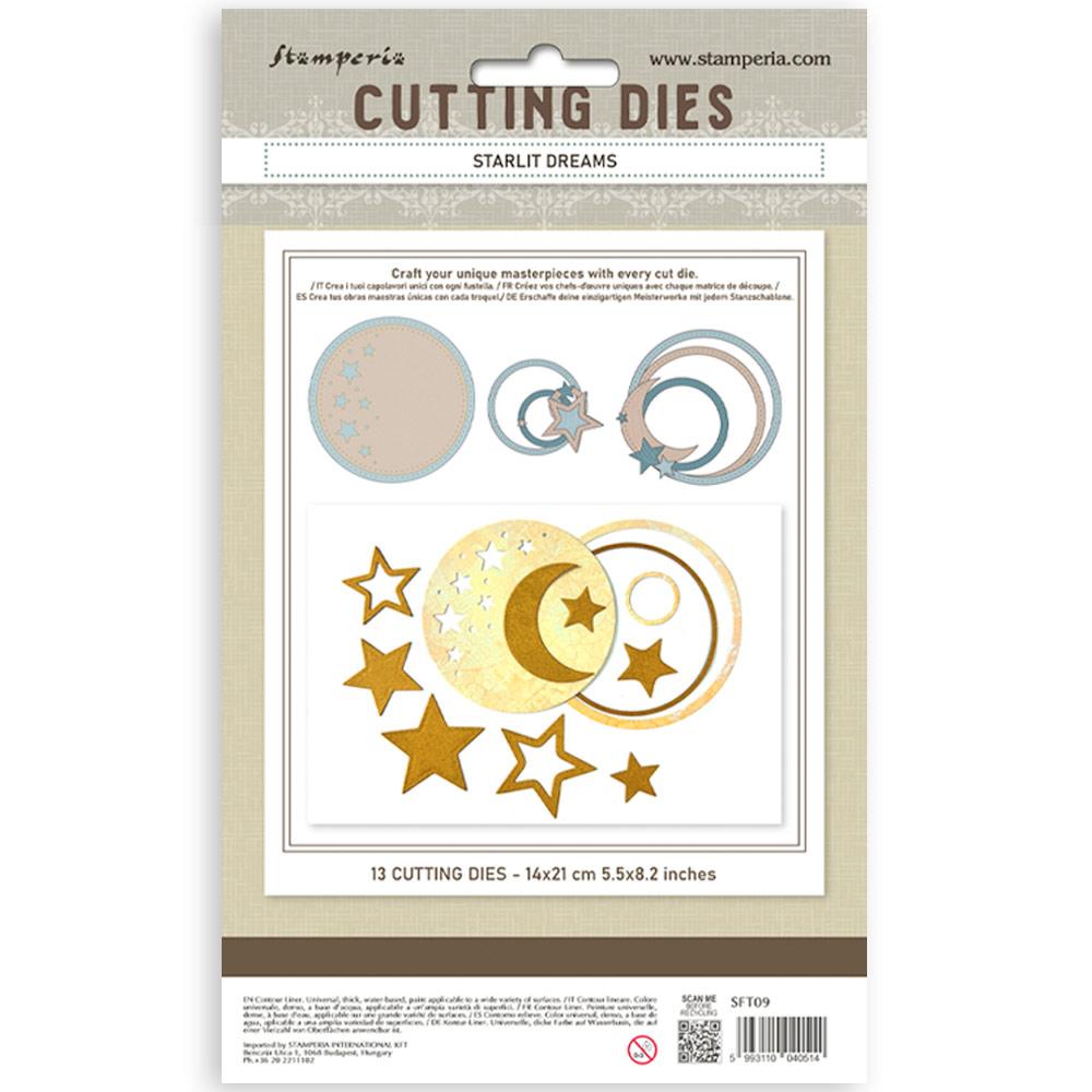 SFT09 Stamperia Starlit Dreams A5 Cutting Dies