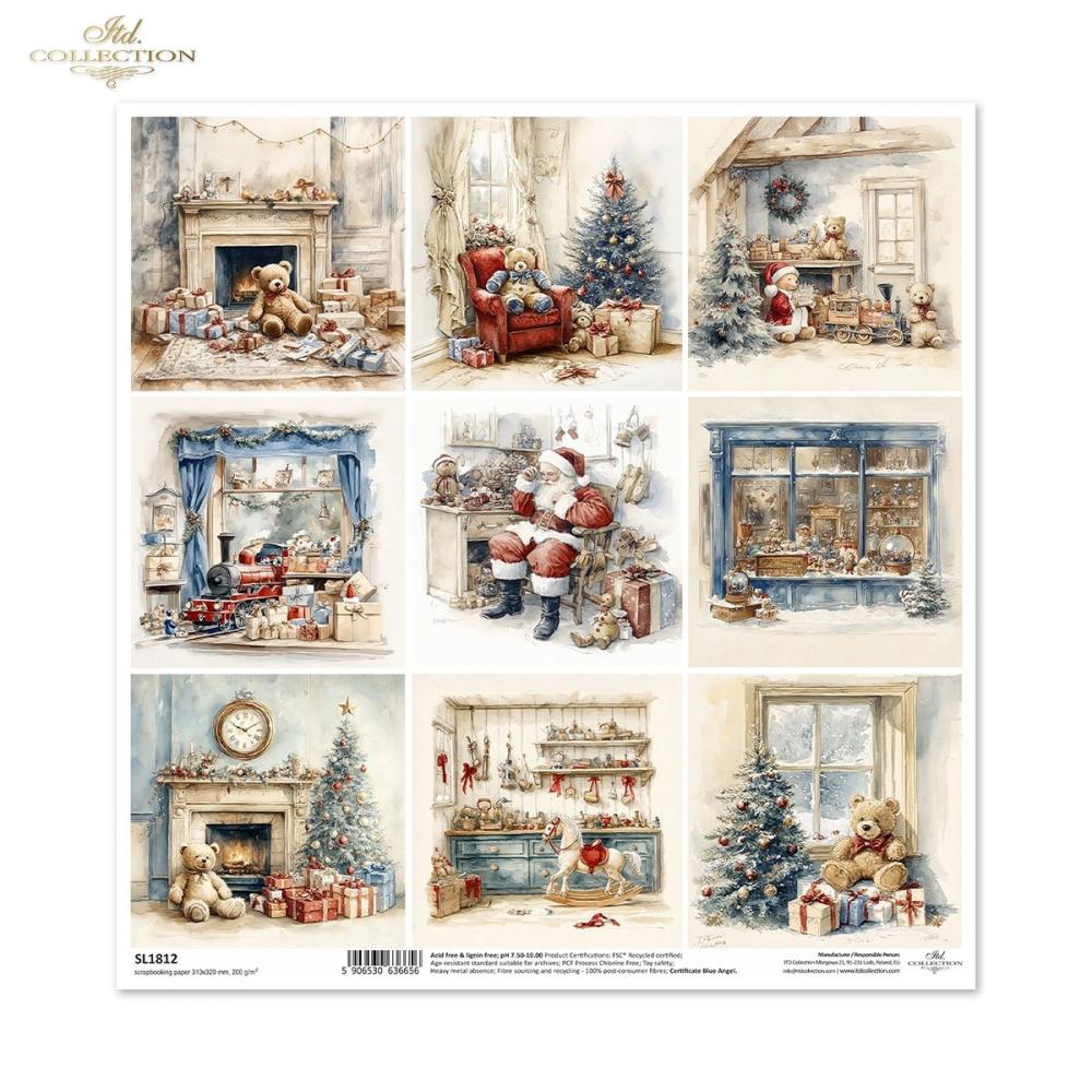SL1812 ITD Collection Winters Tale 12x12 Paper Sheet