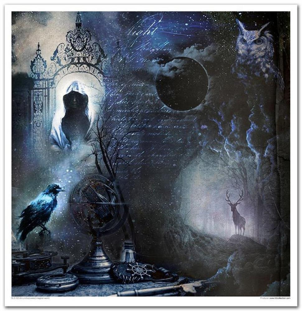 ITD Collection  Paper Pad 12x12 An Undiscovered Magical World