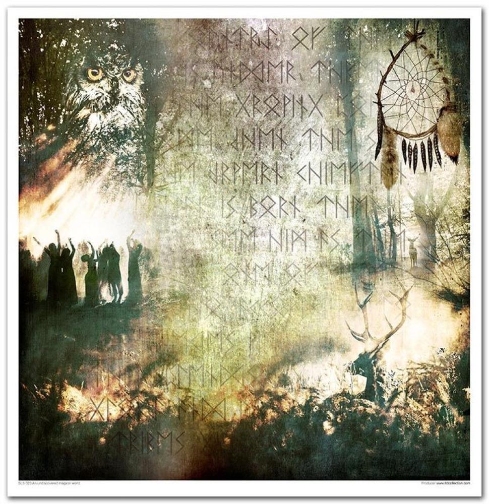 ITD Collection  Paper Pad 12x12 An Undiscovered Magical World