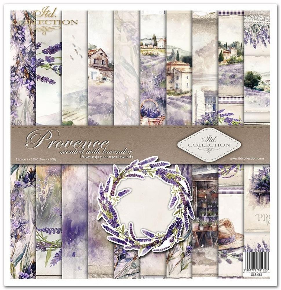 SLS061 ITD Collection Provence 2 Scented with Lavender 12x12 Paper Pad