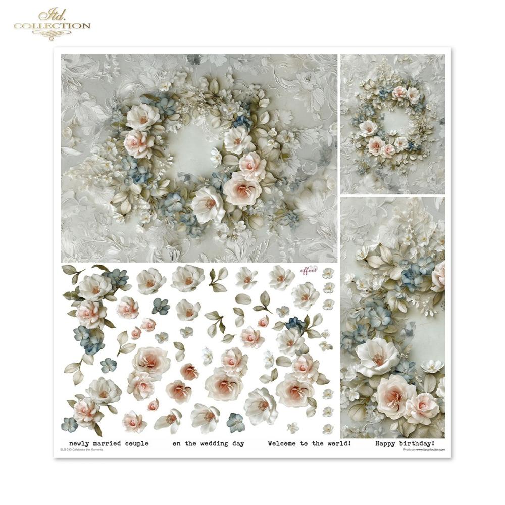 SLS090 ITD Collection Celebrate the Moments 12x12 Paper Pad