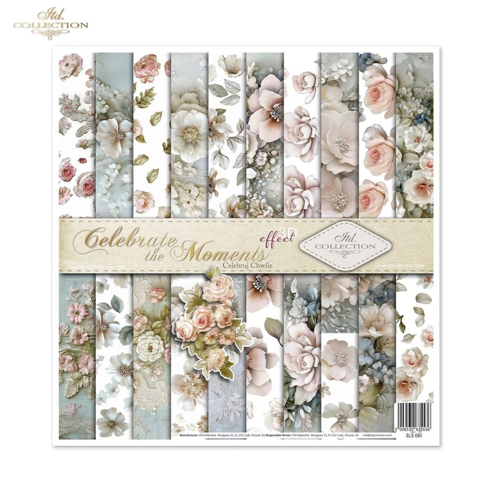 SLS090 ITD Collection Celebrate the Moments 12x12 Paper Pad