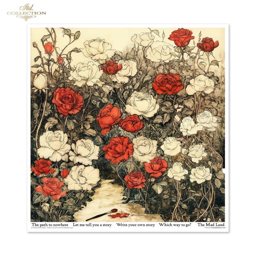 SLS092 ITD Collection Alice's Magic 12x12 Paper Pad vol II