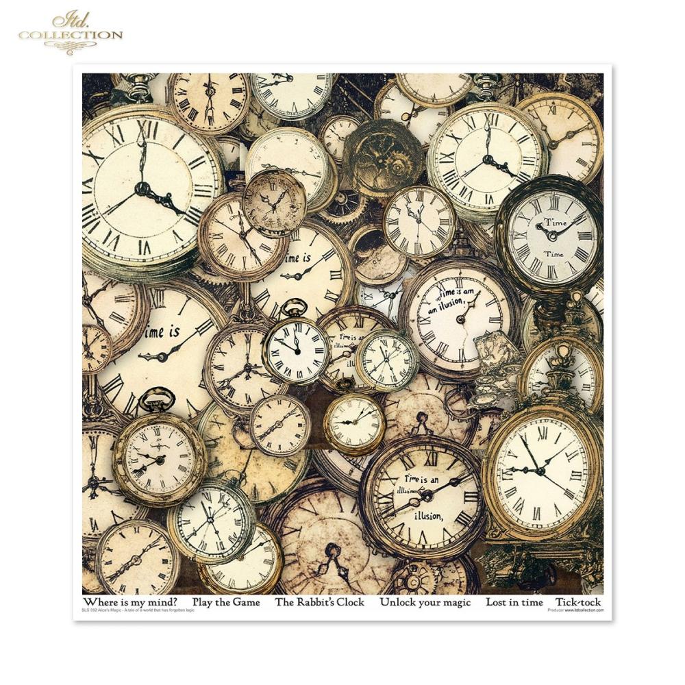 SLS092 ITD Collection Alice's Magic 12x12 Paper Pad vol II
