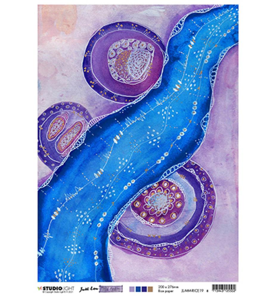 SL A4 Rice Paper Just Lou River Moodle #19