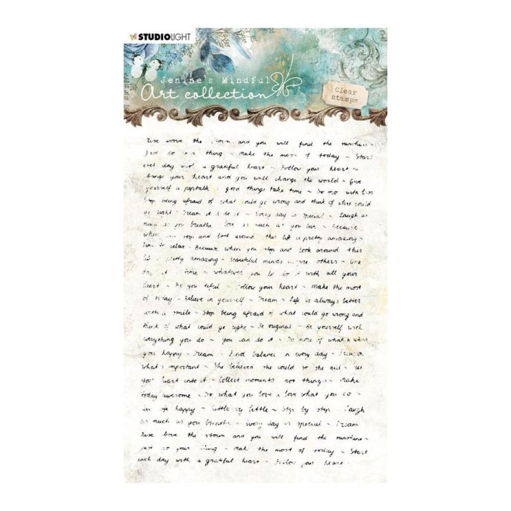Studio Light Clear Stamp Jenine's Mindful Art nr.01