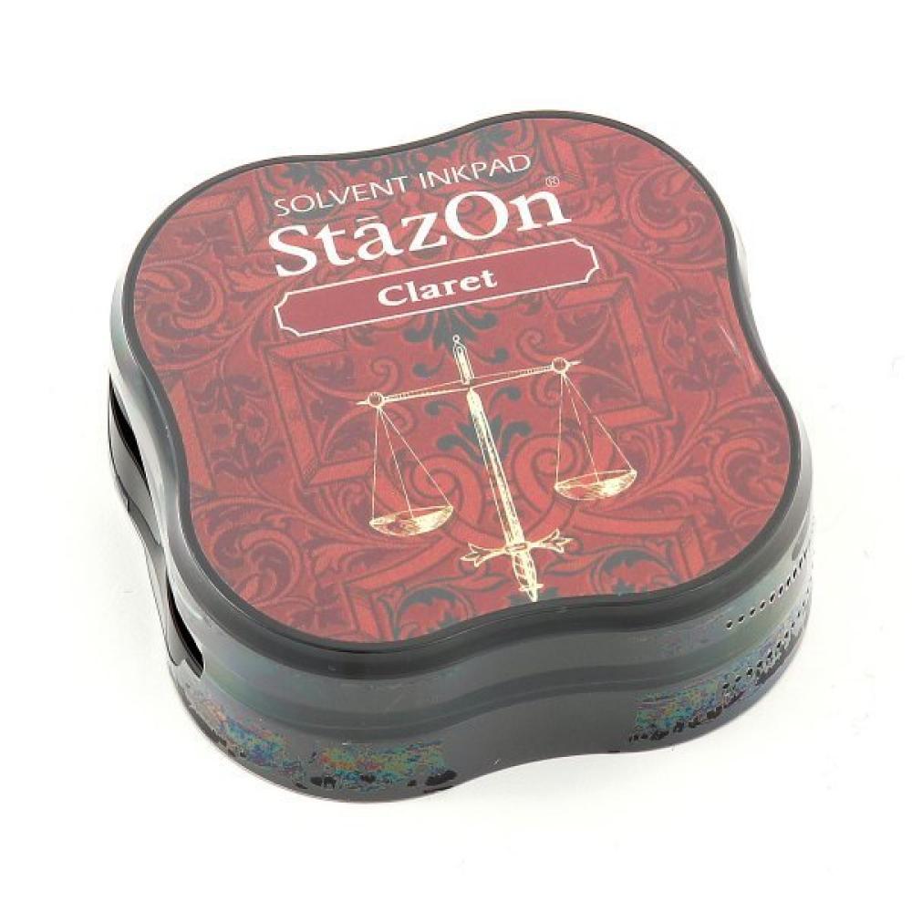 Tsukineko StazOn Midi Inkpad -  Claret (23)