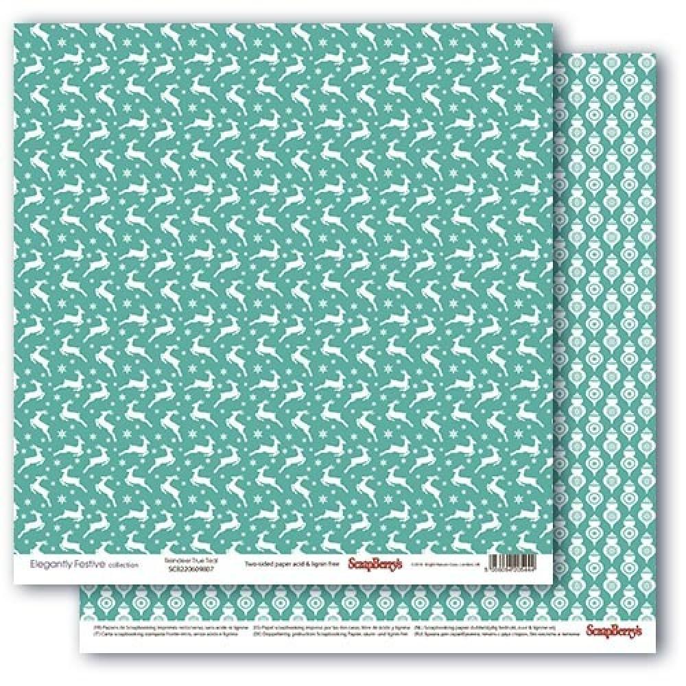 ScrapBerry´s 12x12 Paper Pad Elegantly Festive