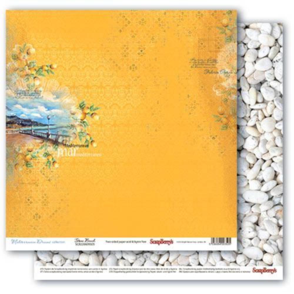 ScrapBerry´s 12x12 Paper Pad Mediterranean Dreams #1