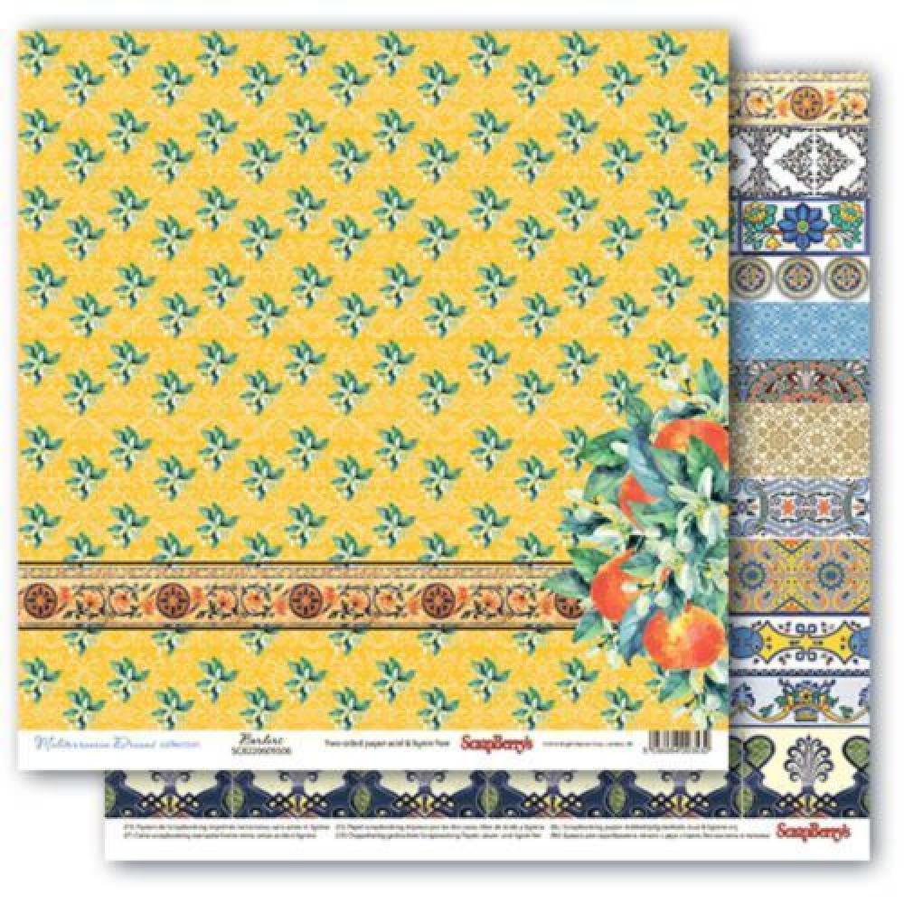 ScrapBerry´s 12x12 Paper Pad Mediterranean Dreams #2