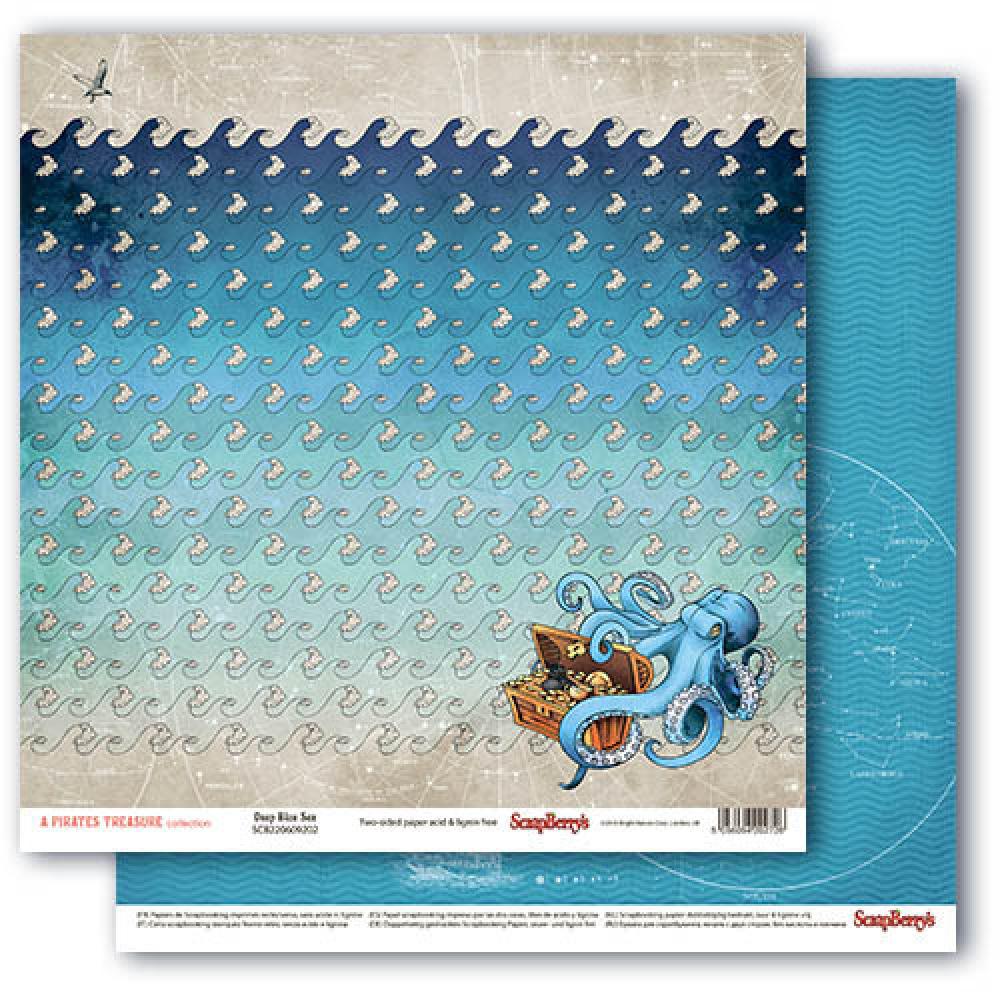 ScrapBerry´s 12x12 Paper Pad The Pirate's Treasure