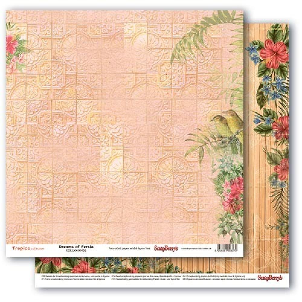 ScrapBerry´s 12x12 Paper Pad Tropics