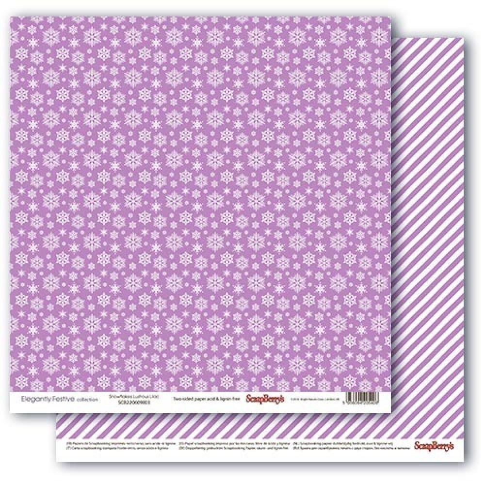 ScrapBerry´s 12x12 Scrapbooking Paper Pad Elegantly Festive