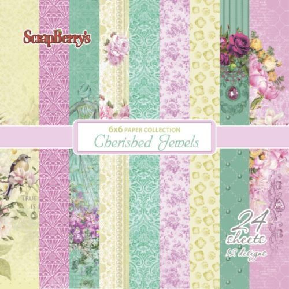 ScrapBerry´s 6x6 Paper Pad Cherished Jewels