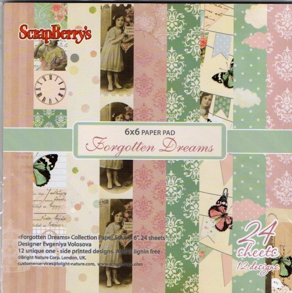 ScrapBerry´s 6x6 Paper Pad Forgotten Dreams #910