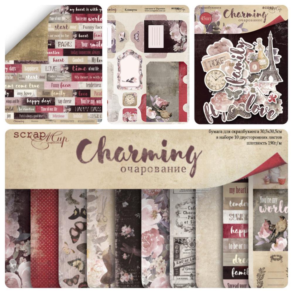 ScrapMir 12x12 Scrapbooking Kit Charming