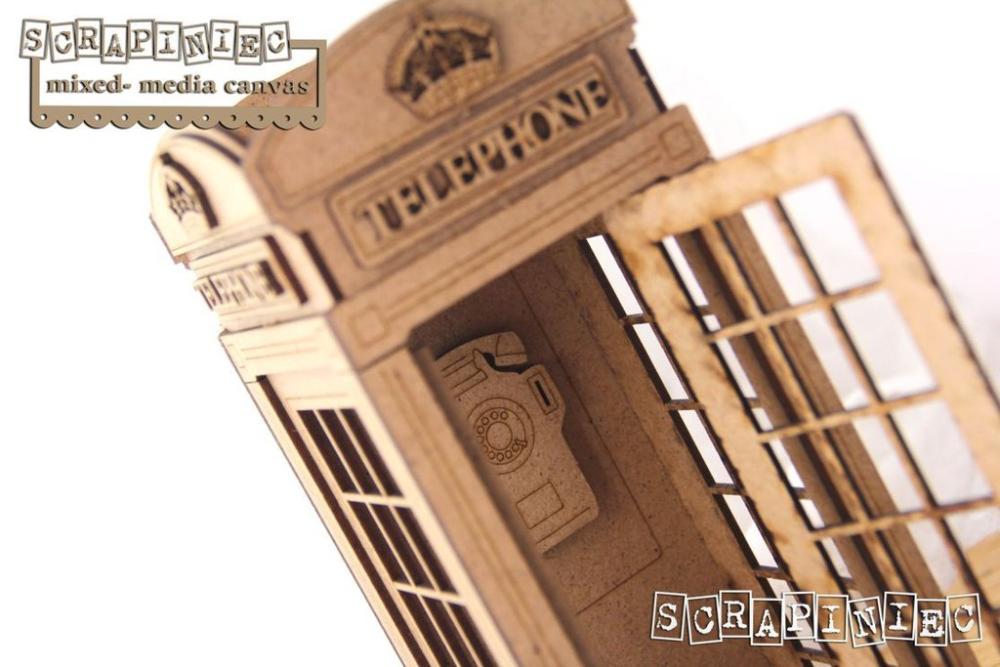 Scrapiniec 3D Form Phone Booth #5563