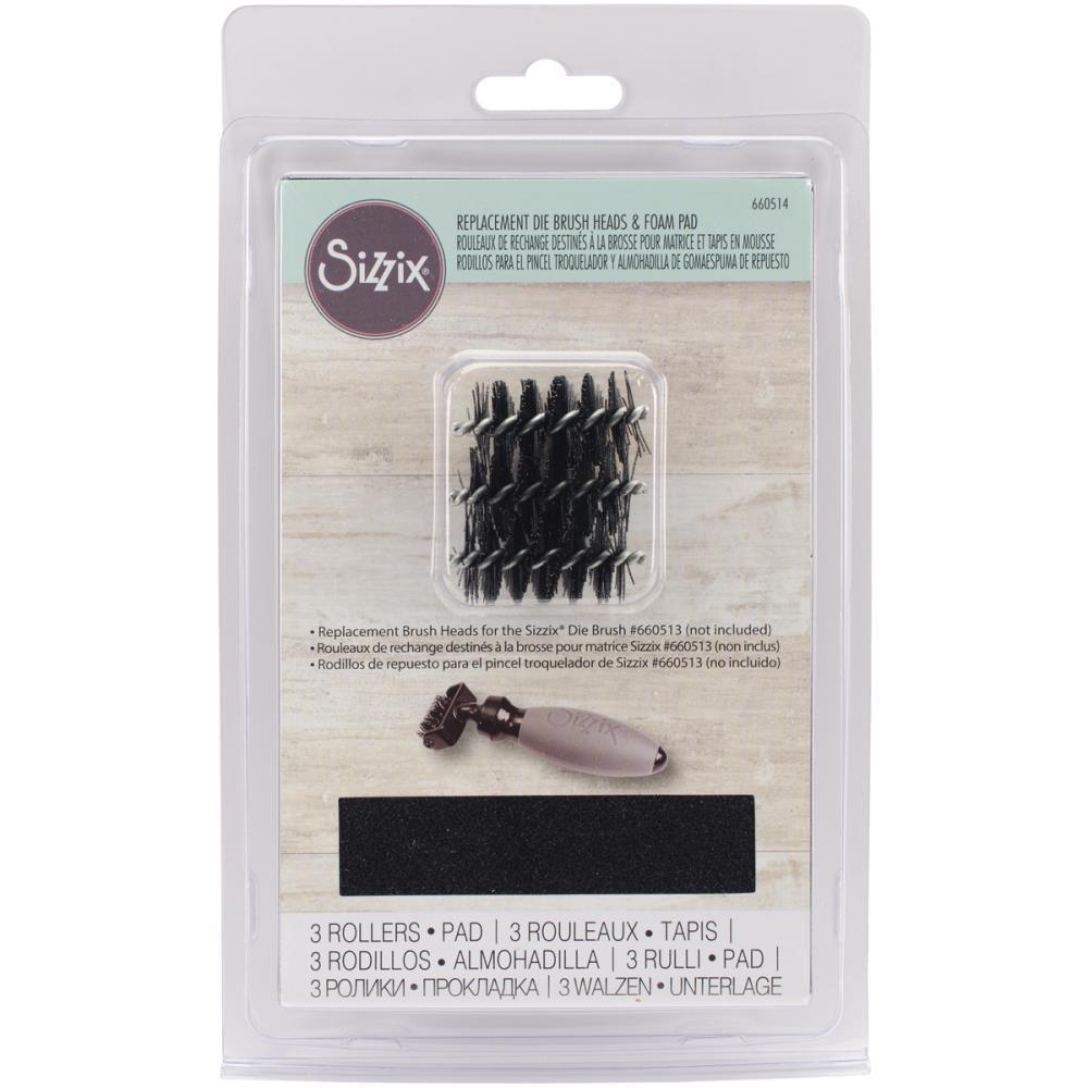 Sizzix Accessory Brush and Foam Pad Replacement (Erzatz)