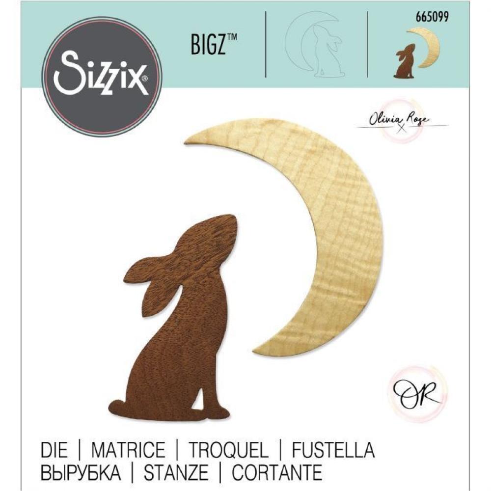 Sizzix BigZ Die Rabbit & Moon #665099