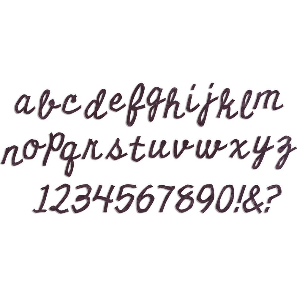 Sizzix BigZ XL Stanze Alphabet Cutout Script