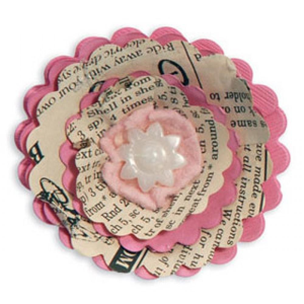 SALE Sizzix Bigz Die 3D Wrapped Flower