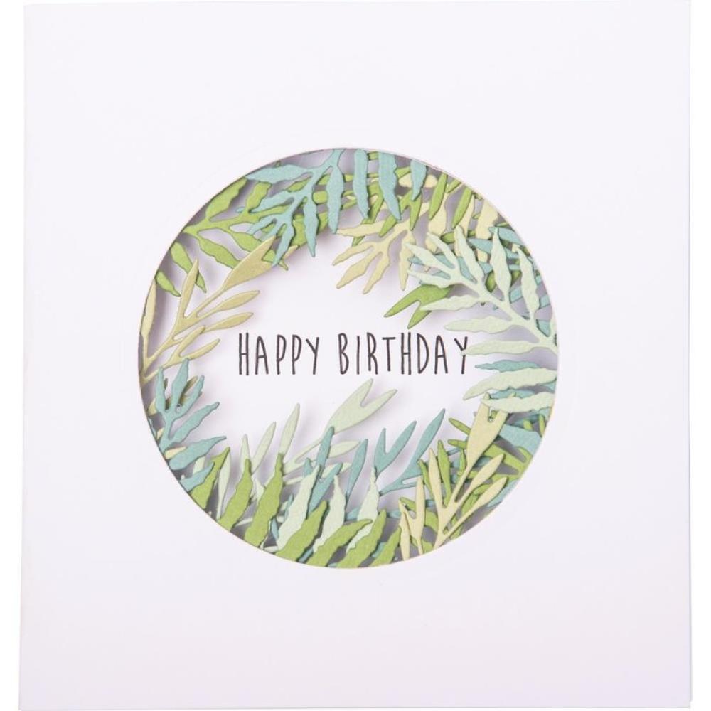 Sizzix Thinlits Dies 5Pk Natural Leaves #664361