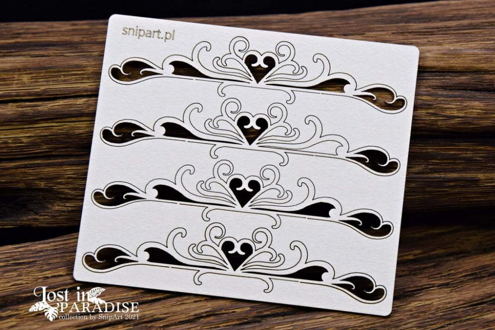 SnipArt Chipboard Lost in Paradise Decor #25000