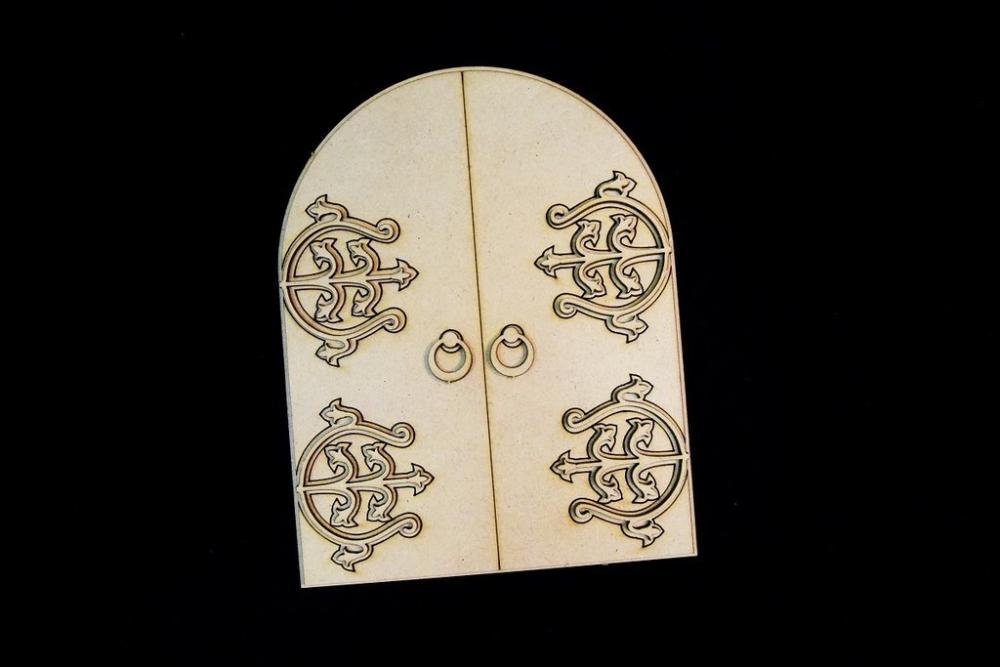 SnipArt Chipboard MDF Behind the Door Short