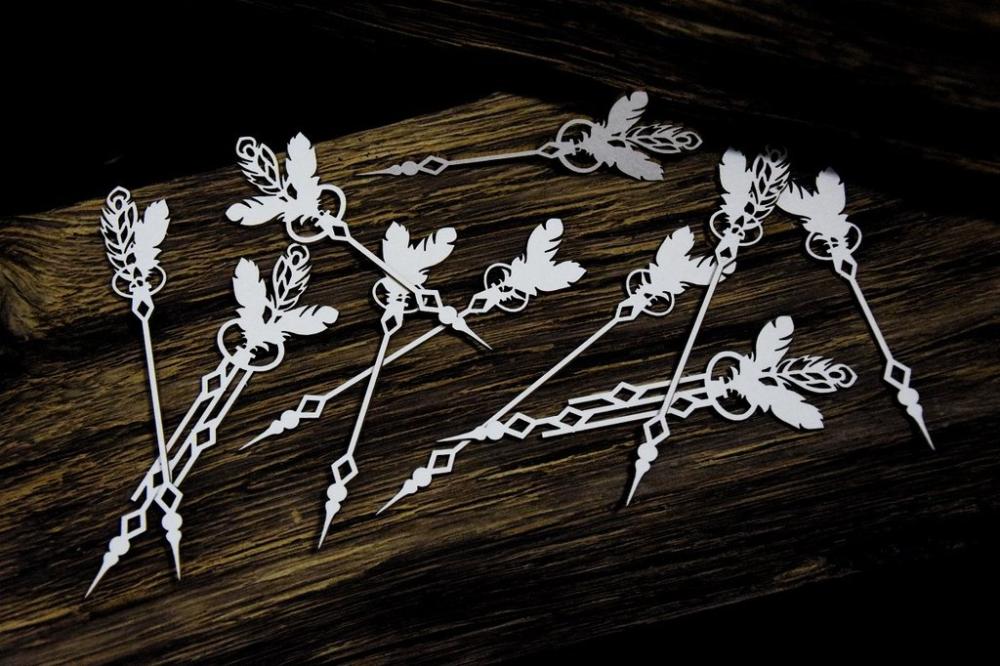 SnipArt Chipboard Up In The Air Decors with Feathers #24566