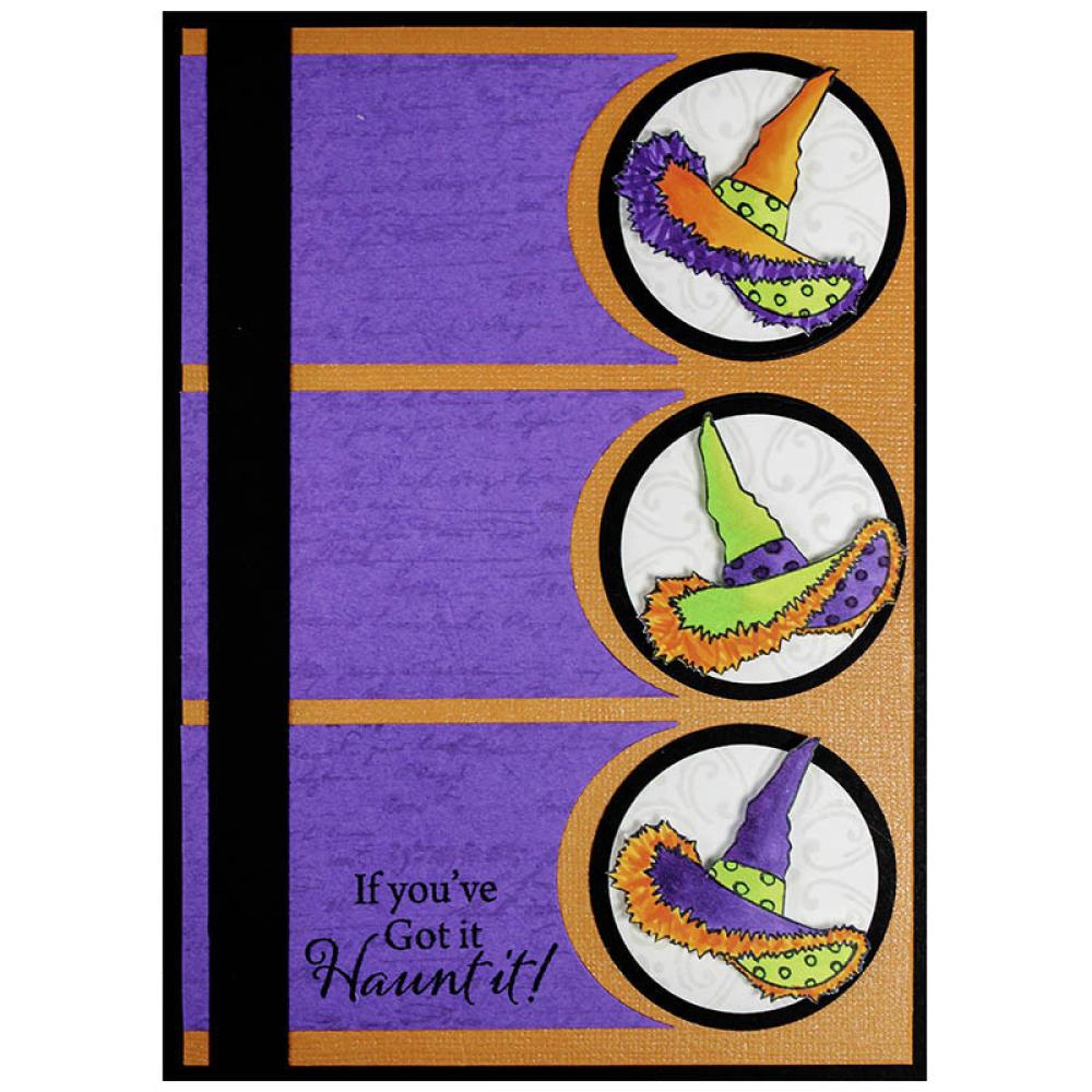 Stampendous Perfectly Clear Halloween Stamps Witchy Legs