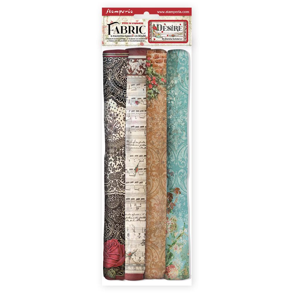 Stamperia Fabric Sheets Desire SBPLT04