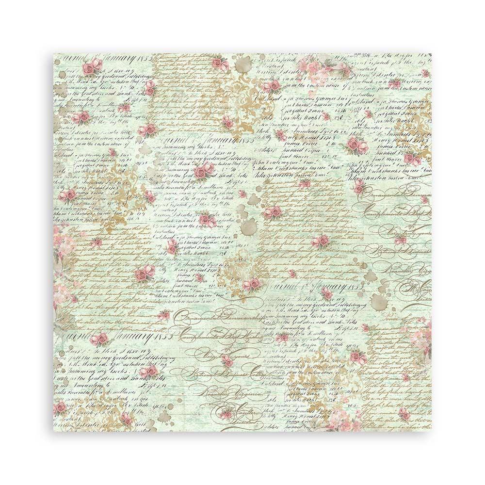 Stamperia Fabric Sheets Precious SBPLT20