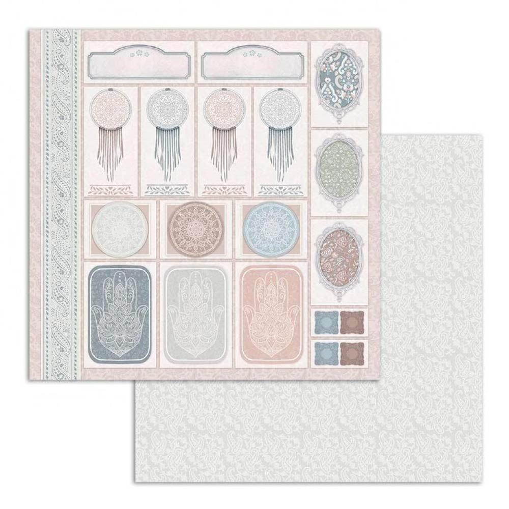 Stamperia 12x12 Paper Pad  26 Secrets of India #SBBL71
