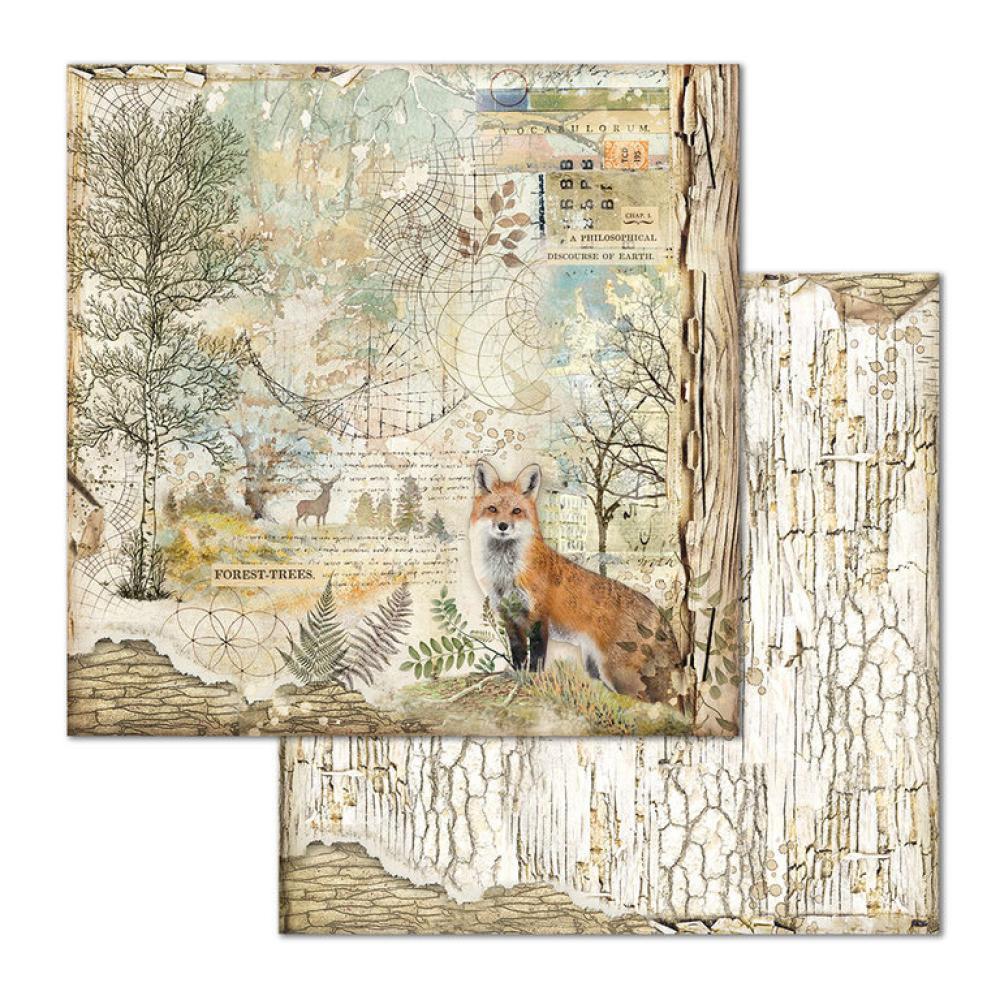 Stamperia 12x12 Paper Pad Forest #SBBL63