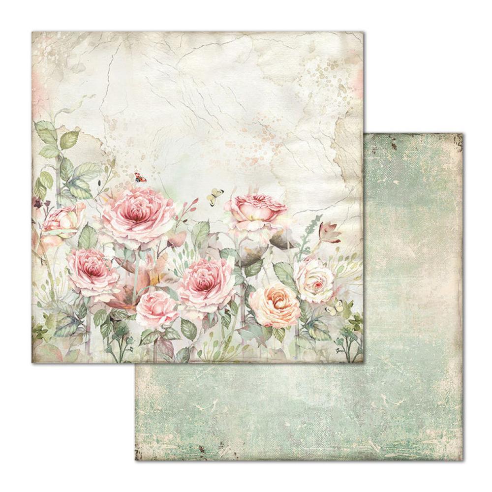 Stamperia 12x12 Paper Pad House of Roses #SBBL66