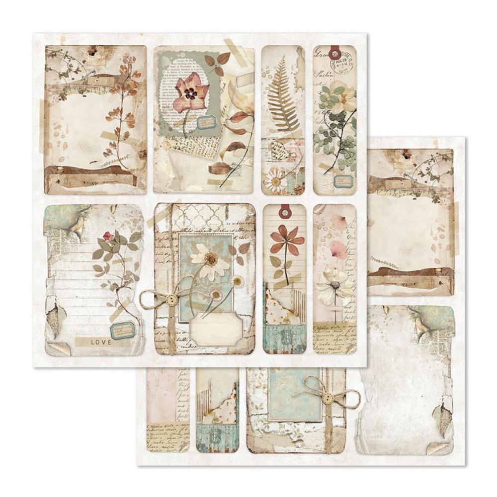 Stamperia 12x12 Paper Pad Imagine #SBBXL04