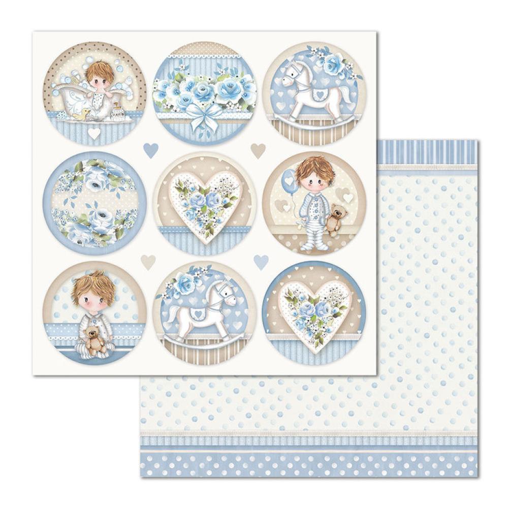 Stamperia 12x12 Paper Pad Little Boy #SBBL68