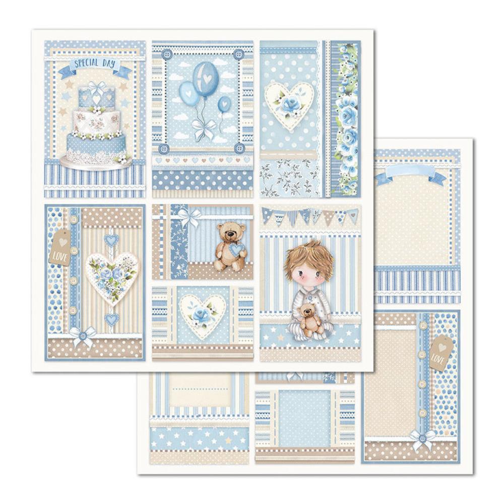 Stamperia 12x12 Paper Pad Little Boy #SBBL68