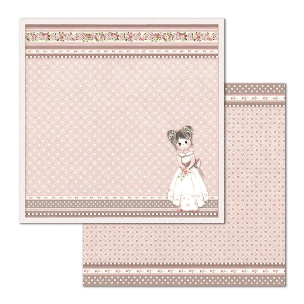 Stamperia 12x12 Paper Pad Little Girl #SBBL67