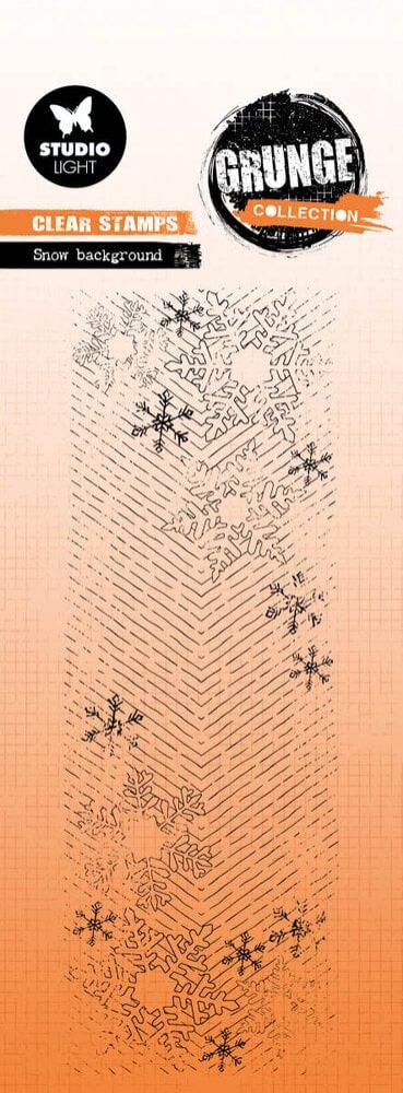 Studio Light Snow Background Grunge Clear Stamp #675