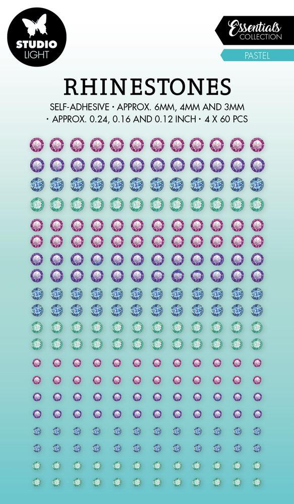 Studio Lights Rhinestones Self-adhesive Pastel RS04