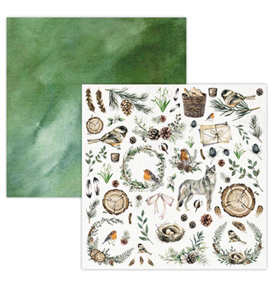 Studio Light 12x12 Paper Set Winter Garden